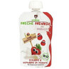 Biologische aardbeien-, frambozen- en yoghurtpuree, 100 g, Erdbar