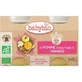 Organic apple and mango puree, +4 months, 2x 130g, BabyBio