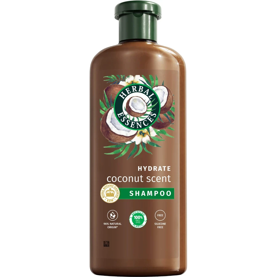 Herbal Essences Coconut Scent Hydrate, Champú hidratante para cabello seco 350 ml
