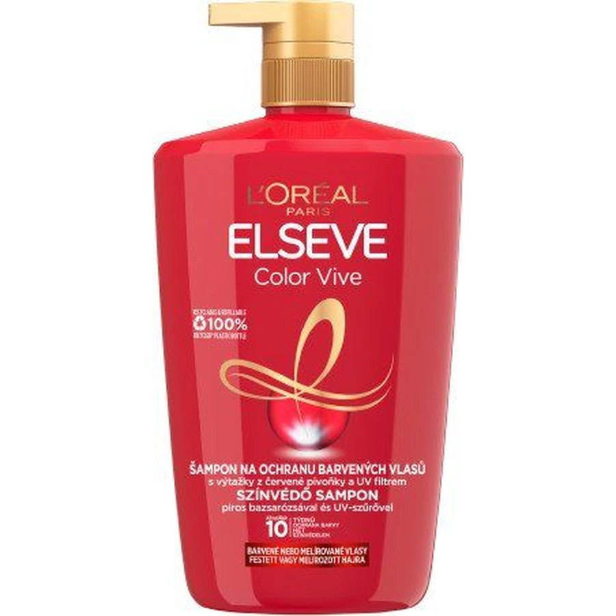 L'Oréal Paris Elseve Elseve Color Vive Shampooing, 1000 ml