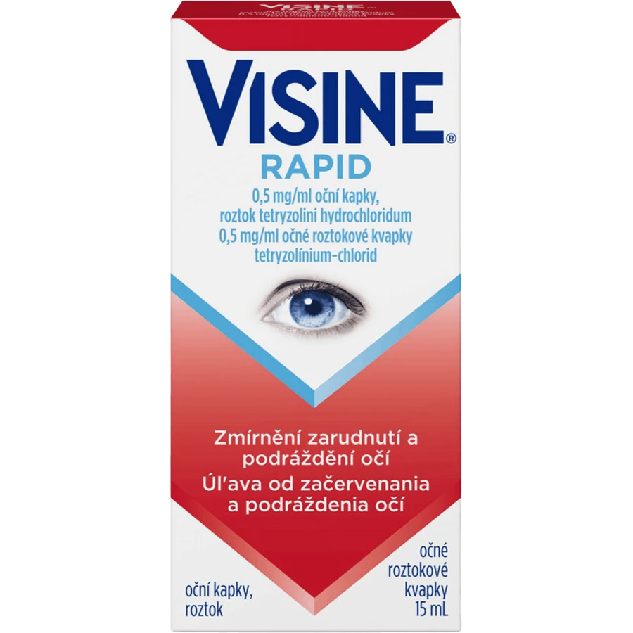 Visine Rapid 0.5 mg/ml eye solution drops 15 ml