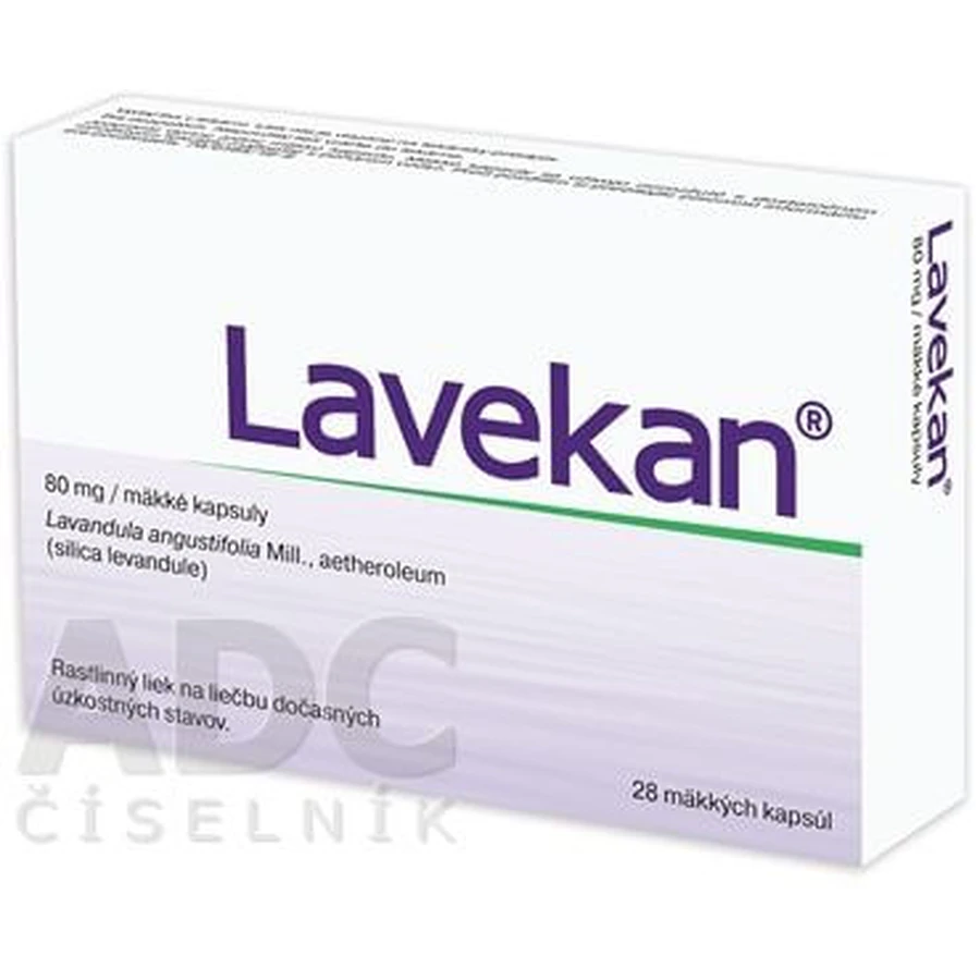 Lavecan 80 mg 28 cápsulas