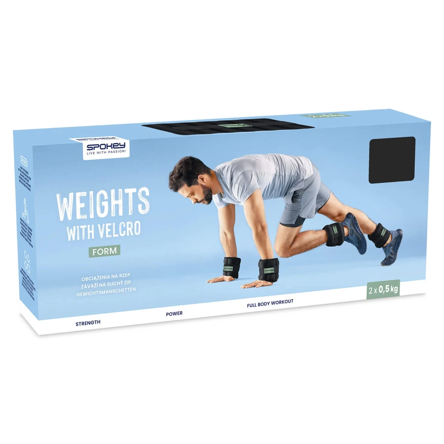 Spokey Form, enkel- en polsgewichten, 0,5 kg, 2 stuks