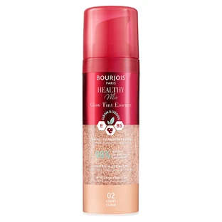Bourjois Healthy Mix Glow Tint Essence, esencia hidratante para unificar el tono de la piel, 02 light clair, 30 ml