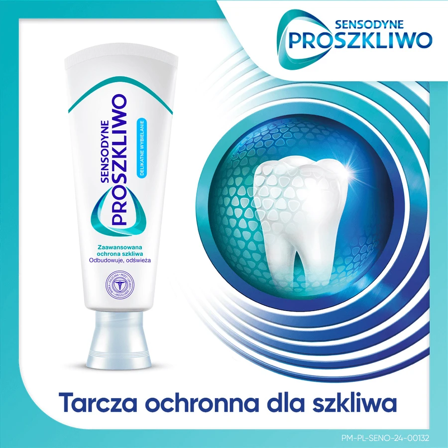 Sensodyne ProGlaze Gentle Whitening pastă de dinți, 75 ml