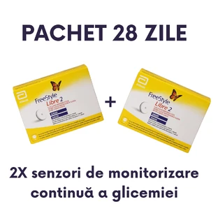 2X Freestyle Libre 2 CGM bloedsuikersensor - 28 dagen verpakking