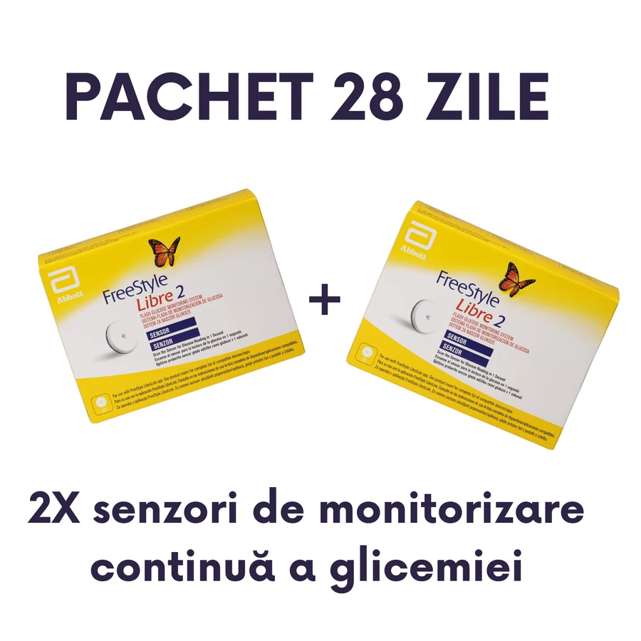 2X Freestyle Libre 2 CGM bloedsuikersensor - 28 dagen verpakking
