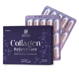 Collagen Rejuvenate mit VERISOL®, Hyaluronsäure und PureWay-C® - 30 Kapseln mit Vorteilen für Haut, Haare und Nägel