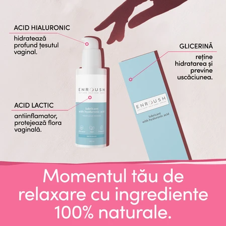 Hyaluronzuur smerende gel, 100 ml, Enroush