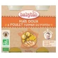 Biologische maïspuree en kippenvlees van de vrije uitloop, +8maanden, 2X200g, BabyBio