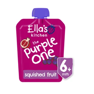Puré ecológico de granada y anacardos, 90 gr, Ella s Kitchen