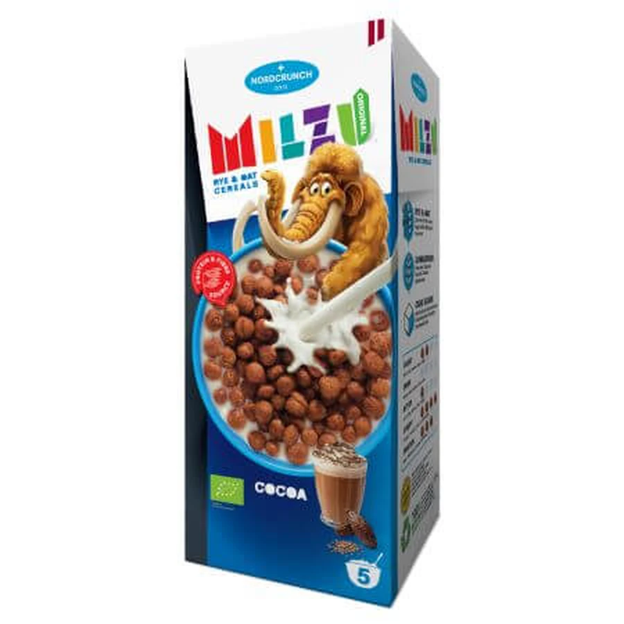 Roggen-Hafer-Müsli mit Kakao, Bio, 150g, Milzu Originals