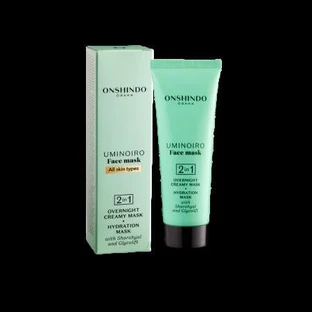 2in1 gezichtsmasker met Sharohyal en Glycolift, 75 ml, Onshindo Osaka