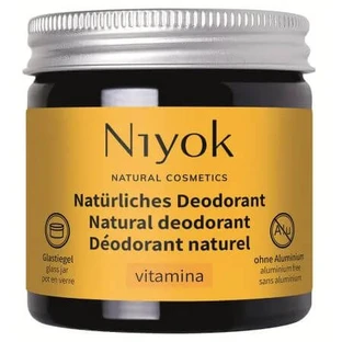 Natuurlijke deodorantcrème deodorant vitamine, 40 ml, Niyok