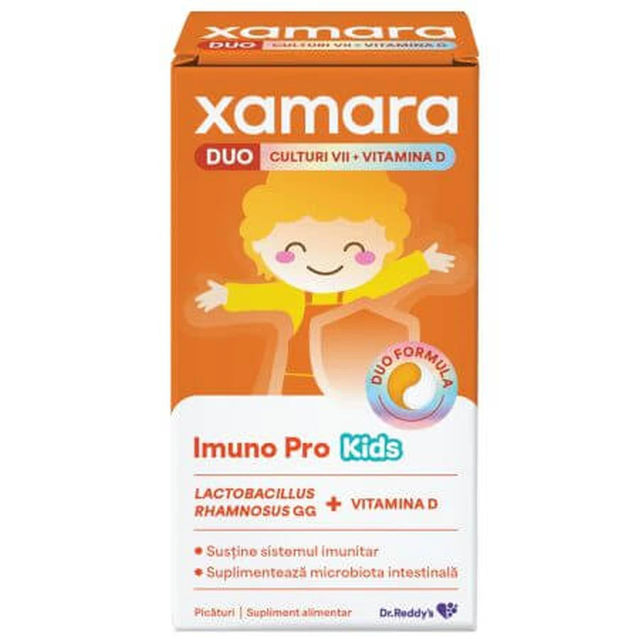 Gouttes Xamara Duo Imuno Pro Kids, 10 ml, Dr. Reddys