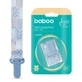 Schnullerhalter aus Stoff, Blau, 0 Monate+, Baboo