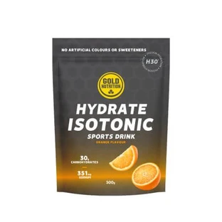 Isotonisches Getränk Hydrate Charger H30, Orange, 500 g, Gold Nutrition