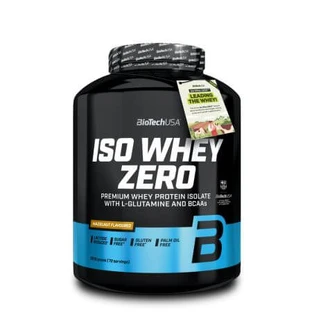 Iso Whey Zero proteína en polvo, Avellana, 1816 g, BioTechUSA