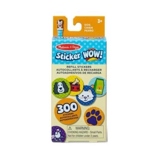 WOW ! autocollants, chiot, 3 ans et plus, 300 pièces,