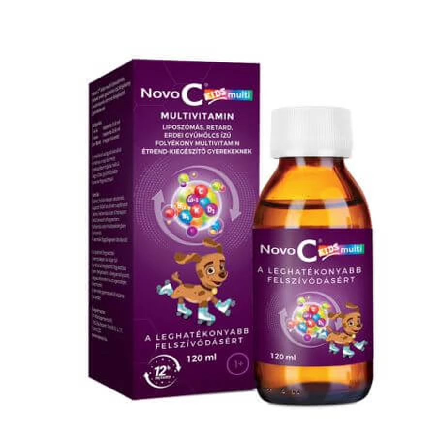 Novo C Kinder Multivitamin Sirup, 120 ml, ND Medhealth