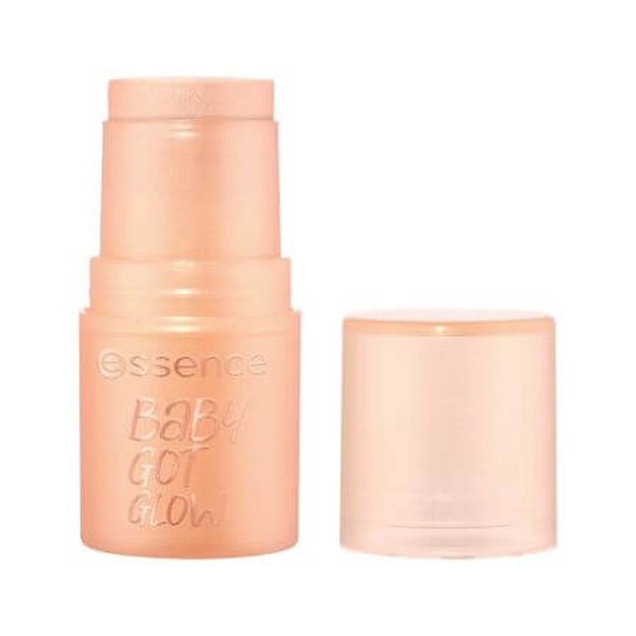 Baby Got Glow Stick Iluminador, 10 Aura Dorada, 5,5 g, Essence