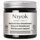 Natuurlijke crème deodorant en antitranspirant, zonder parfum, 40 ml, Niyok