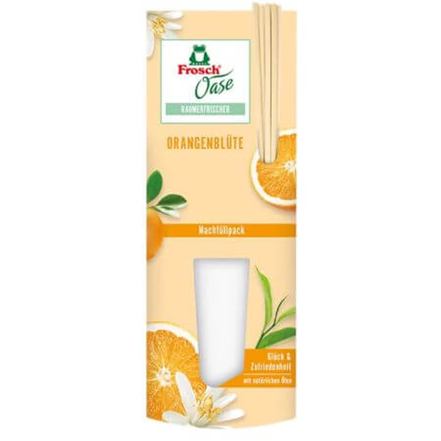 Raumerfrischer mit Orangenduft Nachfüllpackung, 90 ml, Frosch