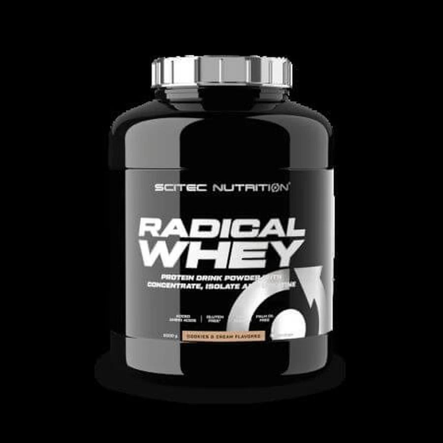 Radical Whey, Kekse und Sahne, 2000 g, Scitec Nutrition