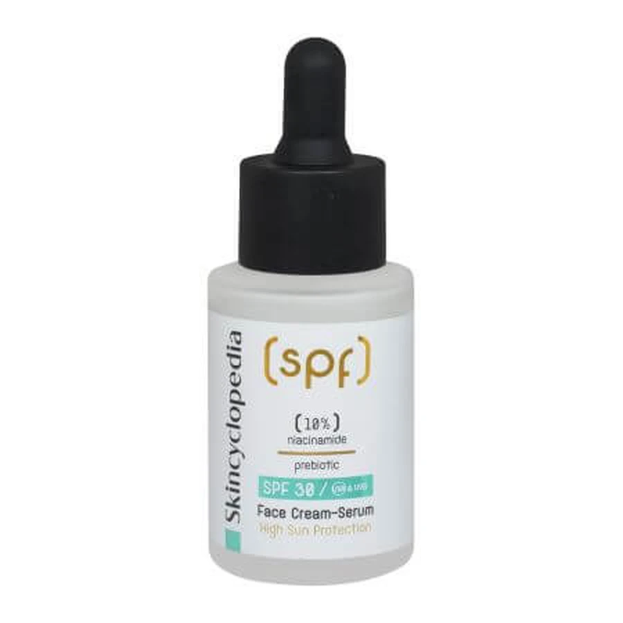 Crema-serum anti blemish pentru ten cu imperfectiuni SPF30, 30 ml, Skincyclopedia