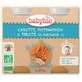 Biologische puree van forel, pompoen en wortel, +8 maanden, 2 x 200 g, Babynat