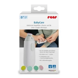 Elektrische nagelbatterij voor kinderen en baby's, + 0 maanden, 5 verschillende batterijen, Reer