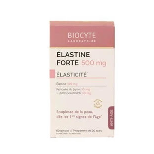 Elastin Forte, 500 mg, 60 capsules, Biocyte