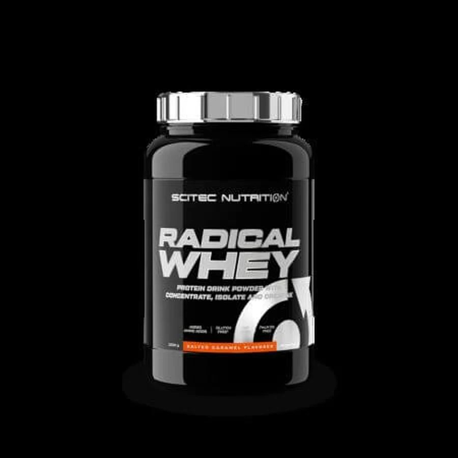 Radical Whey, Caramel salé, 1000 g, Scitec Nutrition