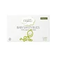 Baby-Lätzchen aus Bio-Baumwolle mit Stopper, 60 Stück, Simply Gentle Organic