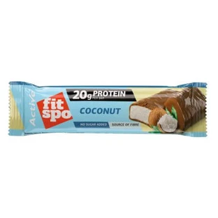 Actieve eiwitreep, Kokosnoot, 60 g, FitSpo