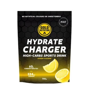 Isotone drank Hydrate Charger H60, Citroen, 700 g, Gold Nutrition