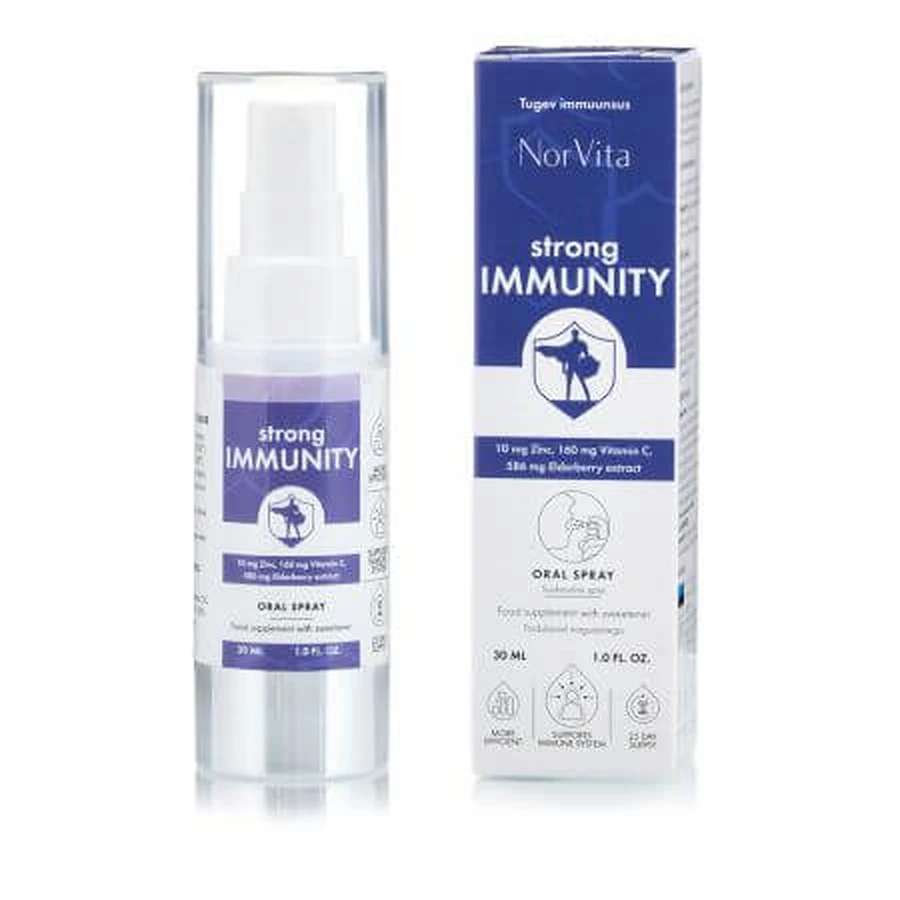Spray buccal Strong Immunity, 30 ml, Norvita
