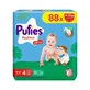Diapers Pants Fashion, Nr. 4, 9 - 15 Kg, 88 pieces, Pufies