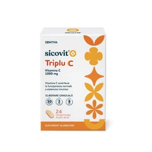 Sicovit Triple C, 24 comprimidos, Zentiva