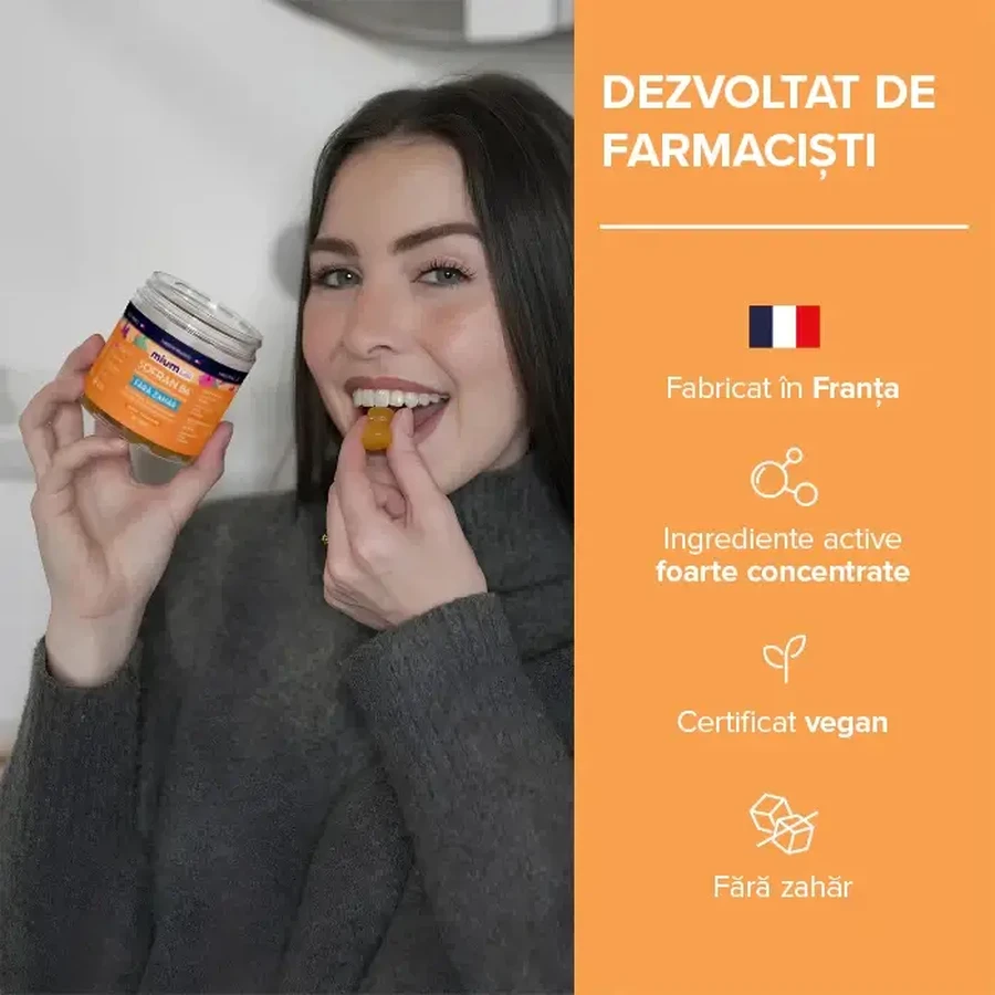 Gelées avec Sofran et extrait de B6, 4 ans+, 42 pièces, Mium Lab