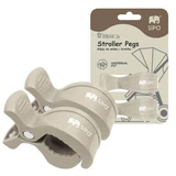 Multifunctionele clips voor kinderwagen, Beige, 2 stuks, Sipo