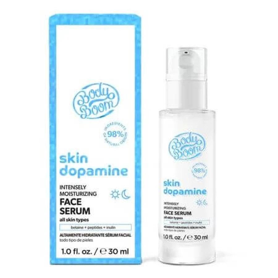 Serum nawilżające z dopaminą, 30 ml, BodyBoom: ceny i cechy