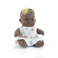 Afrikanische Babypuppe im Kleid My Friends &amp; Me, 21 cm, 10 Monate+, Miniland