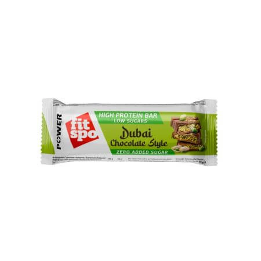 Chocolade eiwitreep, Dubai Power, 50 g, FitSpo