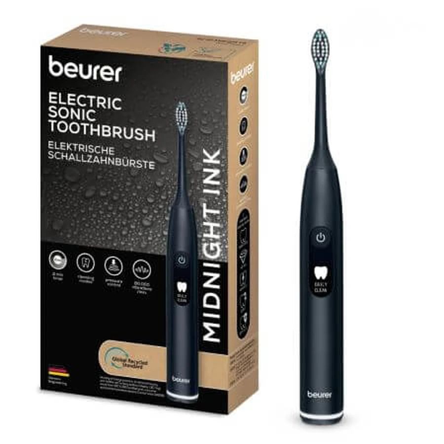 Elektrische Schallzahnbürste, Midnight Ink, SC 50, Beurer