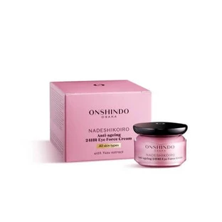 24H Anti-rimpel Oogomtrekcrème met Yuzu-extract, 20 ml, Onshindo Osaka