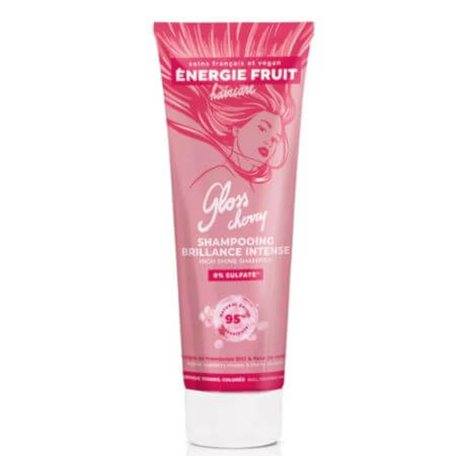 Glanz- und Farbschutzshampoo, Gloss Cherry, 250 ml, Energie Fruit