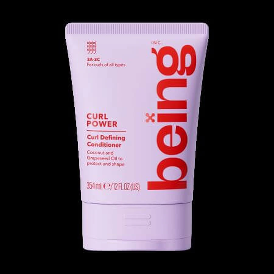 Hair Conditioner for Curl Definition with Coconut Oil, Curl Power, 354 ml, Being