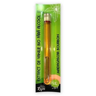 Organic vanilla extract, Madagascar Bourbon, 22 ml, Rajas
