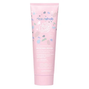 HairBoom Rice Rehab mascarilla capilar multifuncional con arroz, 200 ml, BodyBoom